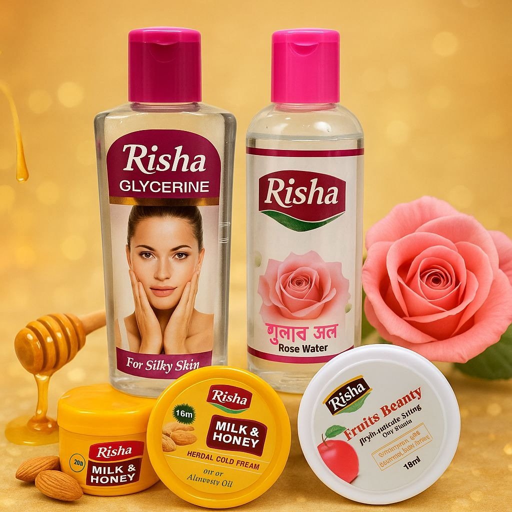 Risha Master Skincare Product Lineup